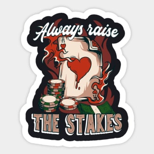 Poker ace Sticker